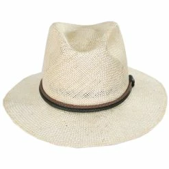 Bailey Glaser Sisal LiteStraw Fedora Hat