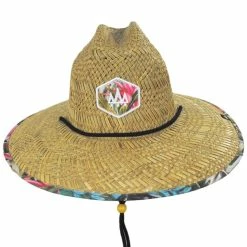 Hemlock Hat Co Bombay Straw Lifeguard Hat