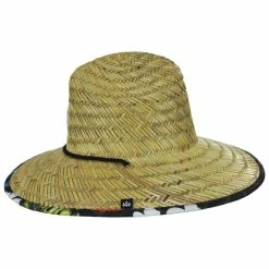 Hemlock Hat Co Youth Koa Straw Lifeguard Hat -Brixton Hats Shop 428780