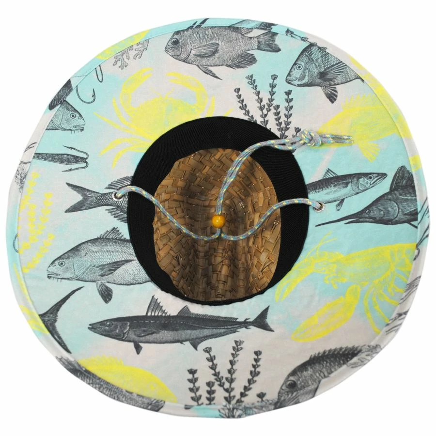 Hemlock Hat Co Skipper Straw Lifeguard Hat 5 Hemlock Hat Co Skipper Straw Lifeguard Hat - Image 3