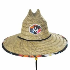 Hemlock Hat Co Kailua Straw Lifeguard Hat