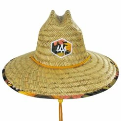 Hemlock Hat Co Woodstock Straw Lifeguard Hat