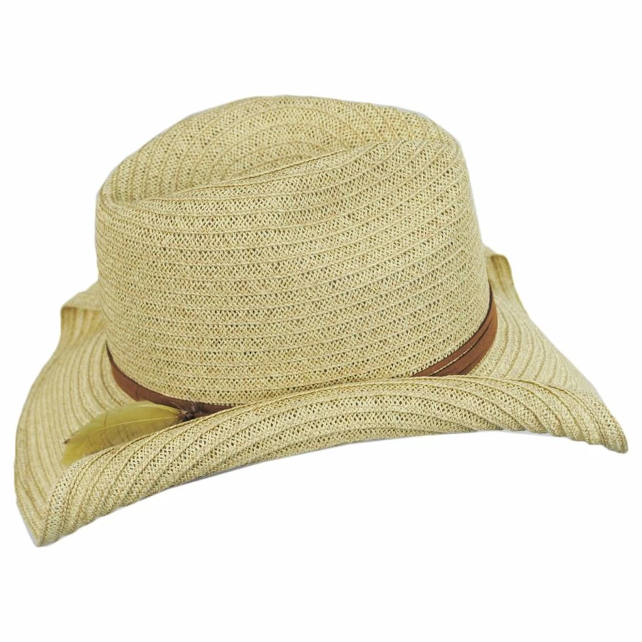 Cappelli Straworld Nixie Braided Toyo Straw Western Hat 4 Cappelli Straworld Nixie Braided Toyo Straw Western Hat - Image 2