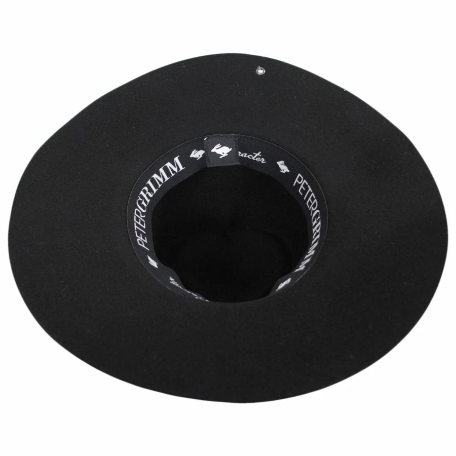 Peter Grimm Amore Heart Wool Felt Fedora Hat 5 Peter Grimm Amore Heart Wool Felt Fedora Hat - Image 3