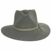 Brixton Hats Joanna Packable Wool Felt Fedora Hat - Taupe