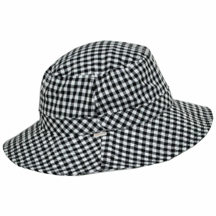 Brixton Hats Petra Two-Tone Packable Cotton Bucket Hat 4 Brixton Hats Petra Two-Tone Packable Cotton Bucket Hat - Image 2