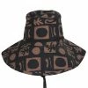 Lack Of Color Holiday Retro Cotton Bucket Hat - Brown/Black 1 Lack Of Color Holiday Retro Cotton Bucket Hat - Brown/Black -Brixton Hats Shop 431685