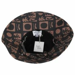 Lack Of Color Holiday Retro Cotton Bucket Hat - Brown/Black -Brixton Hats Shop 431691