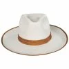 Brixton Hats Reno Wool Felt Fedora Hat - Off White