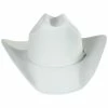 Bailey Lightning Wool And Angora Felt Cowboy Hat - White 1 Bailey Lightning Wool And Angora Felt Cowboy Hat - White -Brixton Hats Shop 434384