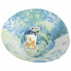 Cappelli Straworld Spot Tie Dye Cotton Bucket Hat -Brixton Hats Shop 434471