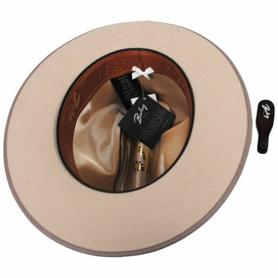 Bailey Architect Fur Felt Cattleman Western Hat - Buckskin 5 Bailey Architect Fur Felt Cattleman Western Hat - Buckskin - Image 3