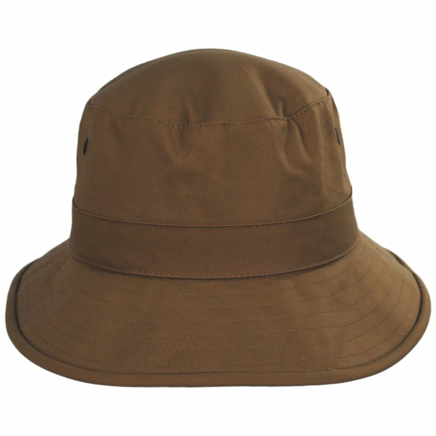 Tilley Endurables British Millerain Waxed Cotton Bucket Hat 3 Tilley Endurables British Millerain Waxed Cotton Bucket Hat