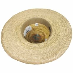 CHARLIE 1 HORSE Teepee Wide Brim Palm Straw Fedora Hat -Brixton Hats Shop 436064
