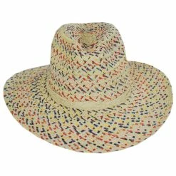 San Diego Hat Company Cheers Toyo Straw Fedora Hat