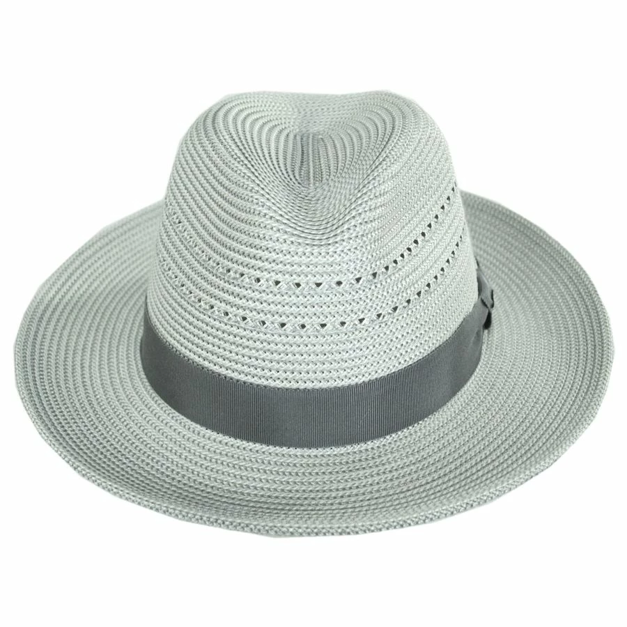 Bailey Eli Two-Tone Vented Fedora Hat 3 Bailey Eli Two-Tone Vented Fedora Hat