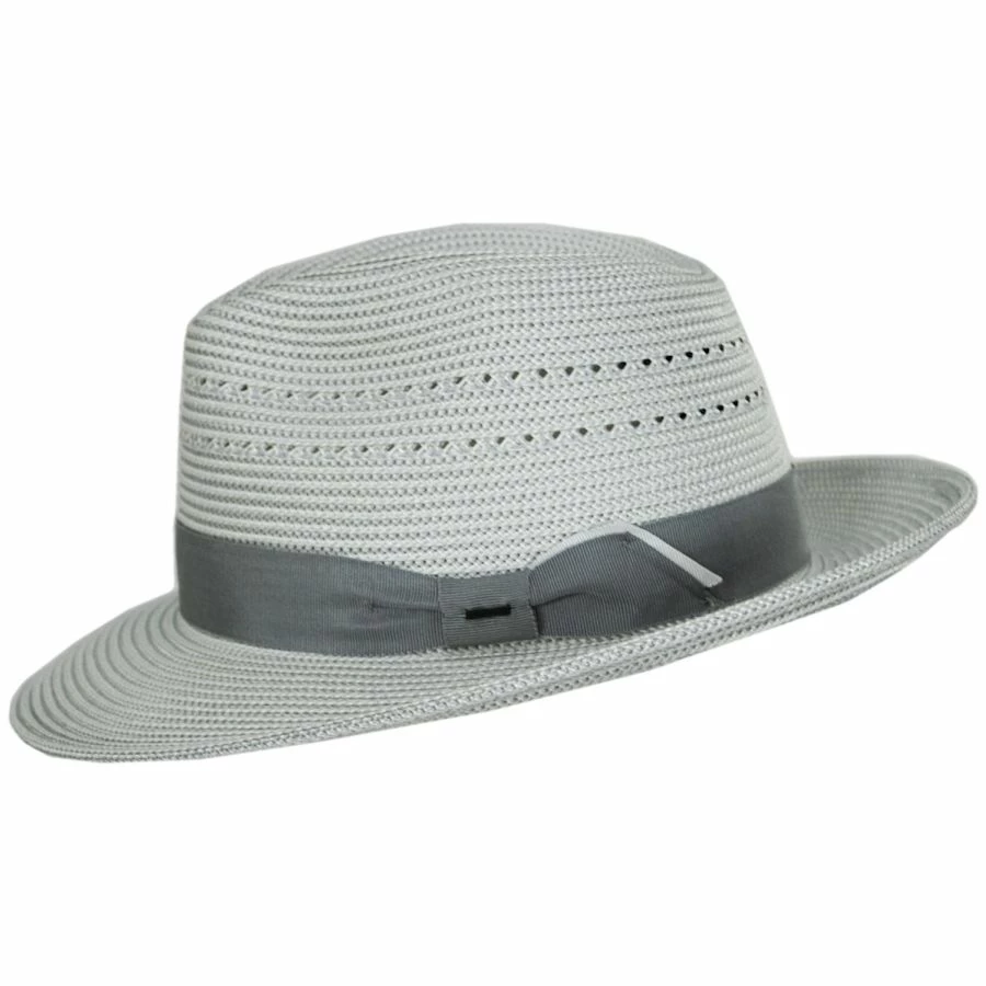 Bailey Eli Two-Tone Vented Fedora Hat 4 Bailey Eli Two-Tone Vented Fedora Hat - Image 2