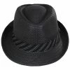 Dorfman Pacific Company Stingy Brim Toyo Straw Fedora Hat -Brixton Hats Shop 438251