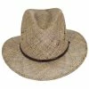 Stetson Creston Seagrass Straw Safari Fedora Hat