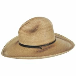 CHARLIE 1 HORSE Ride Or Die Palm Straw Gus Western Hat -Brixton Hats Shop 438762