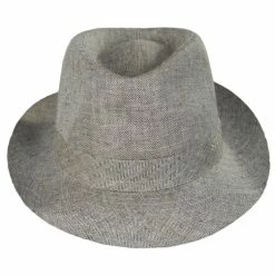 Stetson Linen Herringbone Trilby Fedora Hat