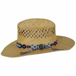 EDDY & BROS Dylen Toyo Straw Western Hat 6 EDDY & BROS Dylen Toyo Straw Western Hat -Brixton Hats Shop 440541