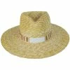 Nikki Beach Tulum Wheat Straw Fedora Hat -Brixton Hats Shop 440739