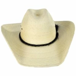 Justin Hats Bent Rail Buckhorn Palm Straw Cattlemen Western Hat