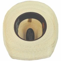 Justin Hats Bent Rail Buckhorn Palm Straw Cattlemen Western Hat -Brixton Hats Shop 440754