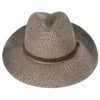 Bailey Balans Roll Up Toyo Straw Fedora Hat