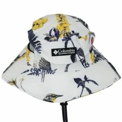 Columbia Sportswear Bora Bora Printed Booney Hat - Off White
