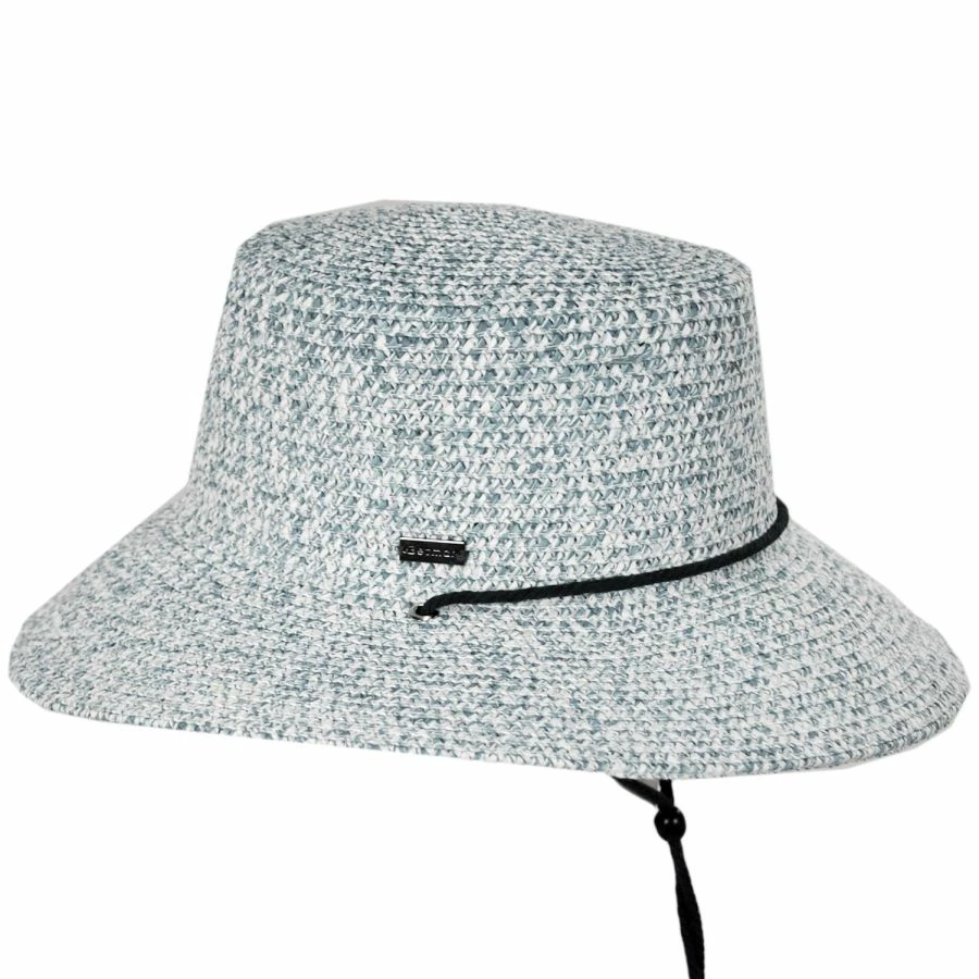 Betmar Ellen Toyo Braid Straw Bucket Hat 4 Betmar Ellen Toyo Braid Straw Bucket Hat - Image 2