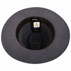 Brixton Hats Wesley Wool Felt Floppy Fedora Hat - Dark Gray 7 Brixton Hats Wesley Wool Felt Floppy Fedora Hat - Dark Gray -Brixton Hats Shop 441608