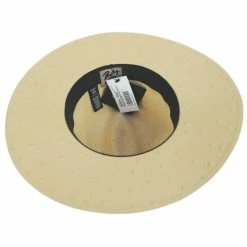 Bailey Imlay Knotted Shantung Straw Fedora Hat -Brixton Hats Shop 441968