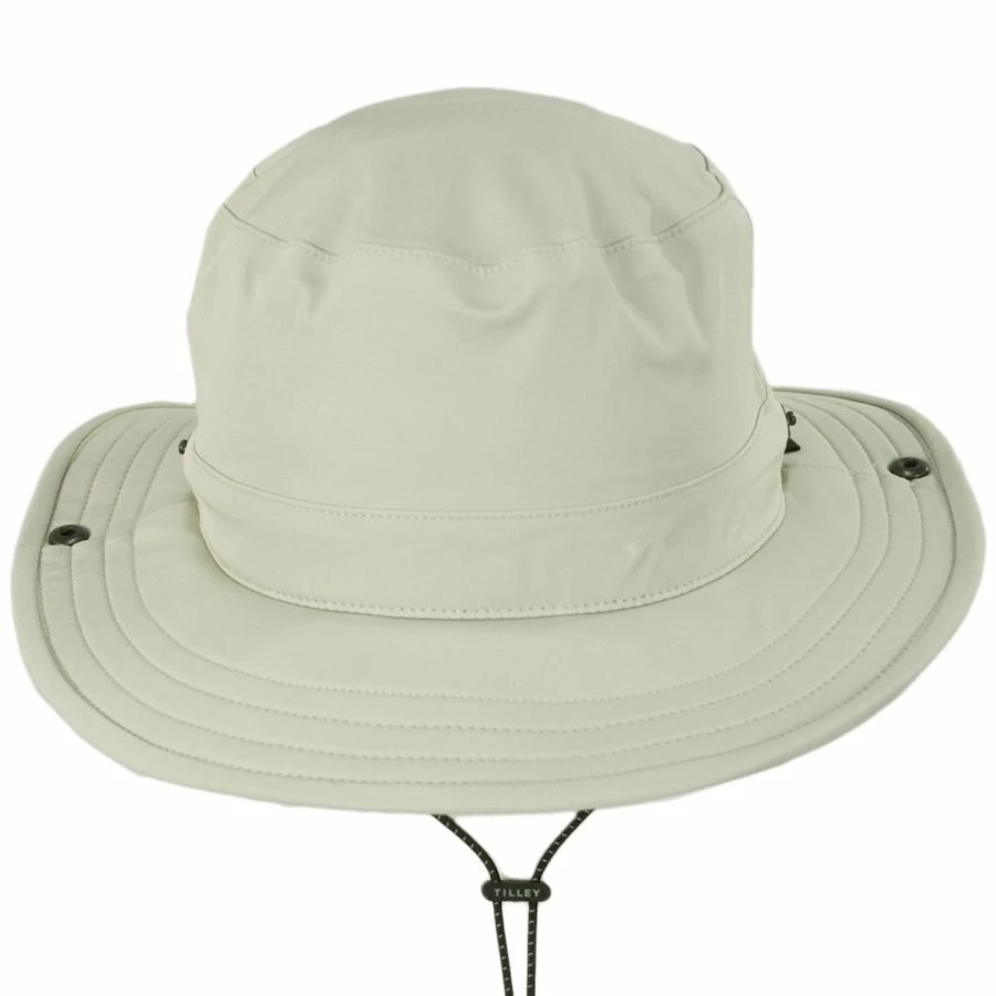 Tilley Endurables TP102 Waterproof Bucket Hat - Stone 3 Tilley Endurables TP102 Waterproof Bucket Hat - Stone