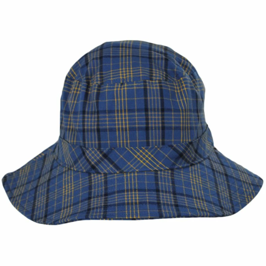 Brixton Hats Petra Packable Cotton Blend Plaid Bucket Hat 3 Brixton Hats Petra Packable Cotton Blend Plaid Bucket Hat