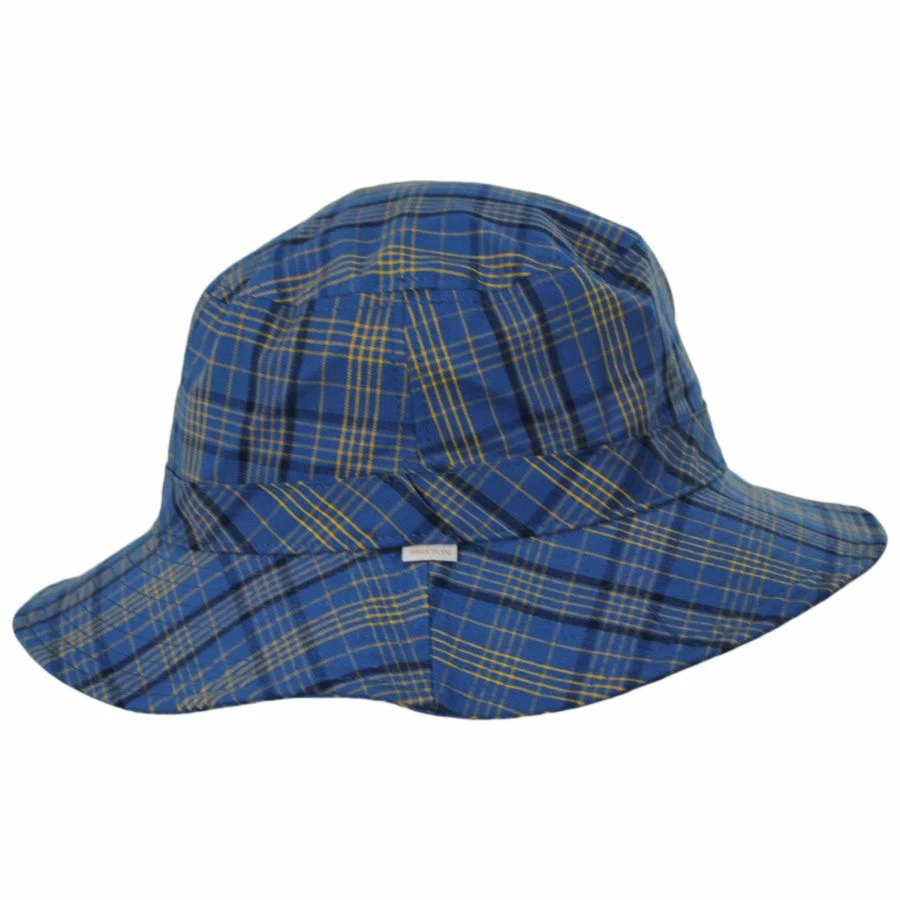 Brixton Hats Petra Packable Cotton Blend Plaid Bucket Hat 4 Brixton Hats Petra Packable Cotton Blend Plaid Bucket Hat - Image 2