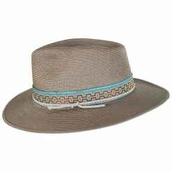 Goorin Bros Marcos Braided Straw Fedora Hat -Brixton Hats Shop 442959