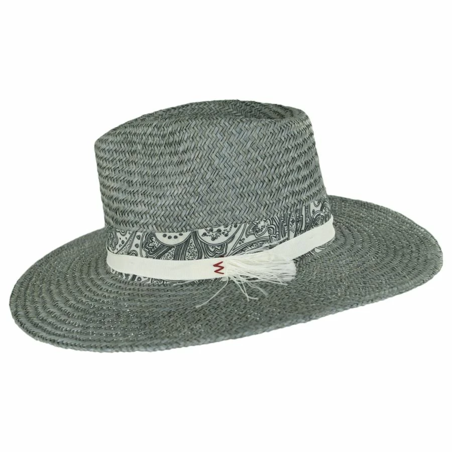 Goorin Bros Boa Vida Palm Straw Fedora Hat 4 Goorin Bros Boa Vida Palm Straw Fedora Hat - Image 2