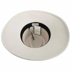 Brixton Hats Joanna Wool Felt Fedora Hat - Ivory/Tan 7 Brixton Hats Joanna Wool Felt Fedora Hat - Ivory/Tan -Brixton Hats Shop 443241