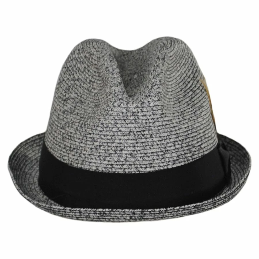 Capas Headwear Soho Poly Braid Stingy Brim Fedora Hat 3 Capas Headwear Soho Poly Braid Stingy Brim Fedora Hat