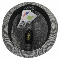 Capas Headwear Soho Poly Braid Stingy Brim Fedora Hat 7 Capas Headwear Soho Poly Braid Stingy Brim Fedora Hat -Brixton Hats Shop 443619