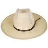 Brixton Hats Sedona Reserve Palm Straw Cowboy Hat - Natural