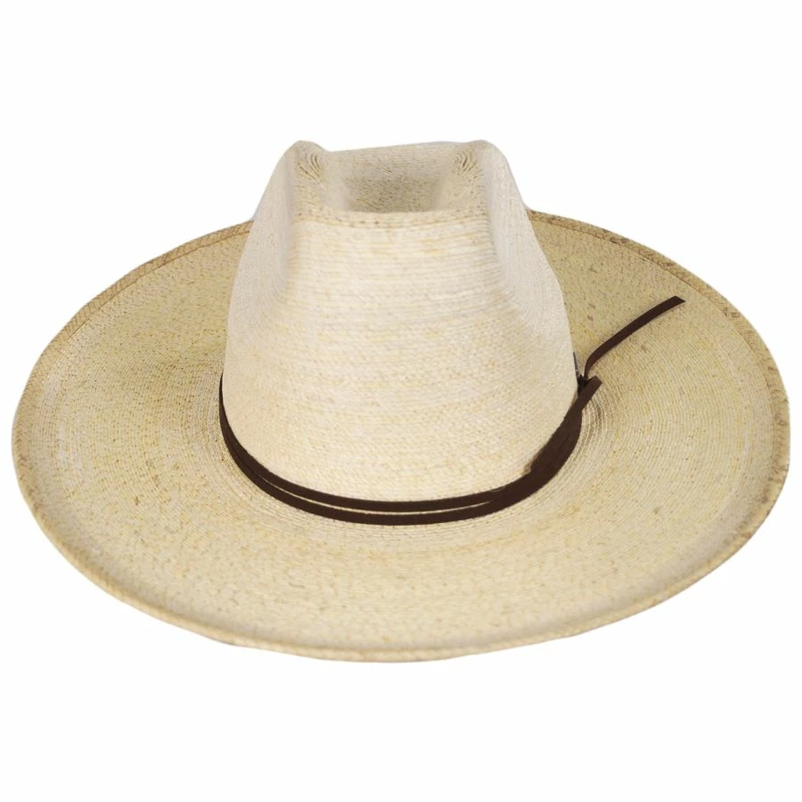 Brixton Hats Sedona Reserve Palm Straw Cowboy Hat - Natural 3 Brixton Hats Sedona Reserve Palm Straw Cowboy Hat - Natural