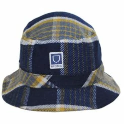 Brixton Hats Beta Plaid Packable Bucket Hat
