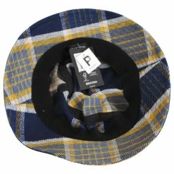 Brixton Hats Beta Plaid Packable Bucket Hat -Brixton Hats Shop 446262