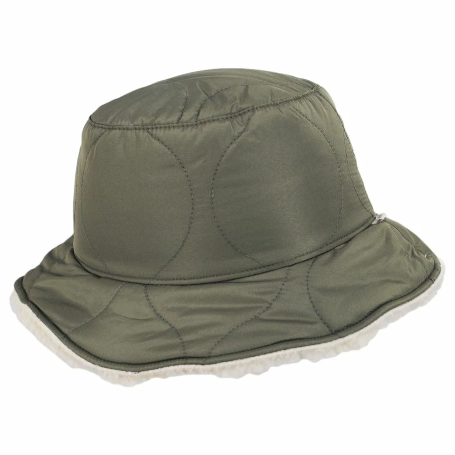 Brixton Hats Petra Sherpa Reversible Bucket Hat 4 Brixton Hats Petra Sherpa Reversible Bucket Hat - Image 2