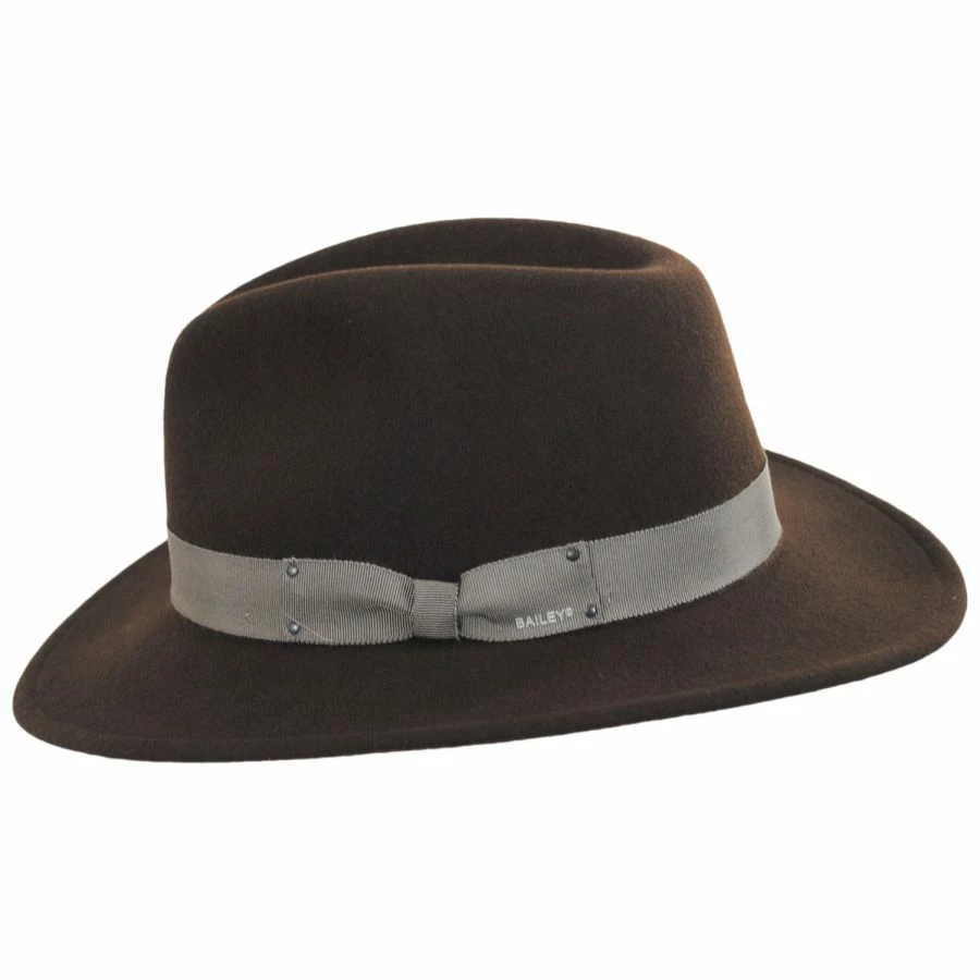 Bailey Curtis Wool LiteFelt Safari Fedora Hat 4 Bailey Curtis Wool LiteFelt Safari Fedora Hat - Image 2