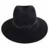 Bailey Croft Wool Felt Fedora Hat 1 Bailey Croft Wool Felt Fedora Hat -Brixton Hats Shop 447380