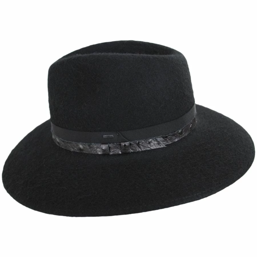 Bailey Croft Wool Felt Fedora Hat 4 Bailey Croft Wool Felt Fedora Hat - Image 2